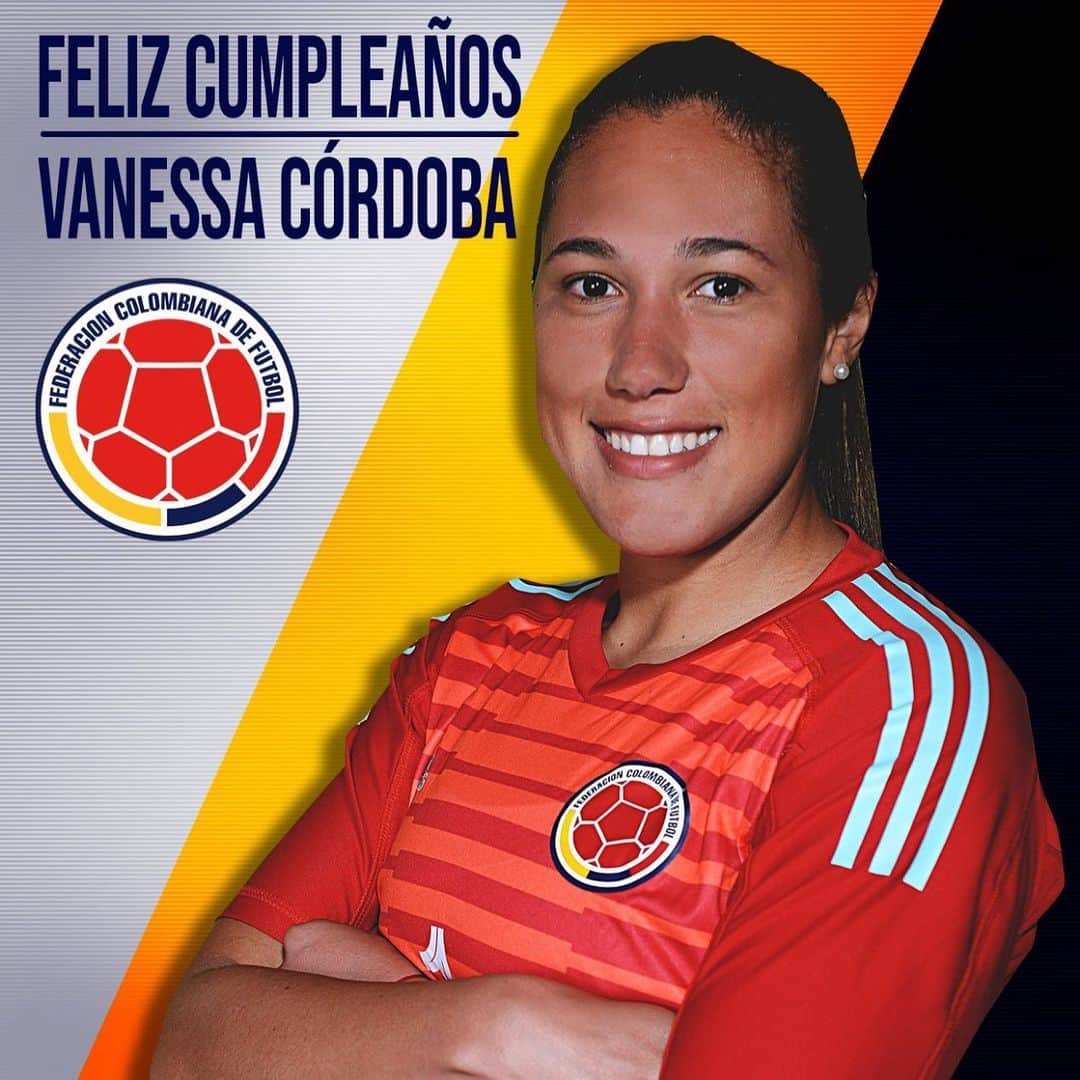 サッカー コロンビア代表チームのインスタグラム：「‪Feliz cumpleaños #️⃣2️⃣4️⃣ para @vcordoba1. ¡Esperamos que tengas un lindo día! 🎂💥‬」