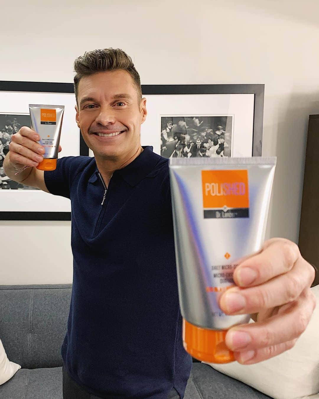 ライアン・シークレストさんのインスタグラム写真 - (ライアン・シークレストInstagram)「Excited to launch my men's skincare line @PolishedForMen with @drlancerrx on @QVC! I’m celebrating with a fun weekend planned in Philly to kick off #BeautyBashPHL on June 7th! Come hang out with us - link in bio for more info. #QVCBeauty」5月10日 1時25分 - ryanseacrest