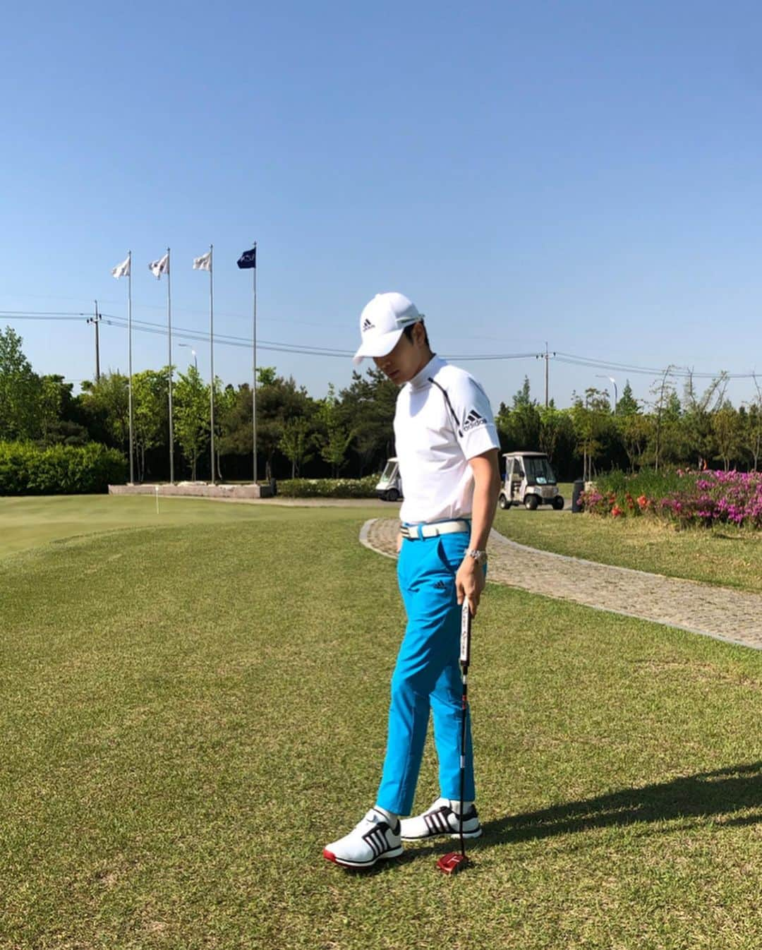 SE7ENさんのインスタグラム写真 - (SE7ENInstagram)「#휴온스셀러브리티프로암 #D_2 #adidasgolf #7golf⛳️」5月9日 19時04分 - se7enofficial