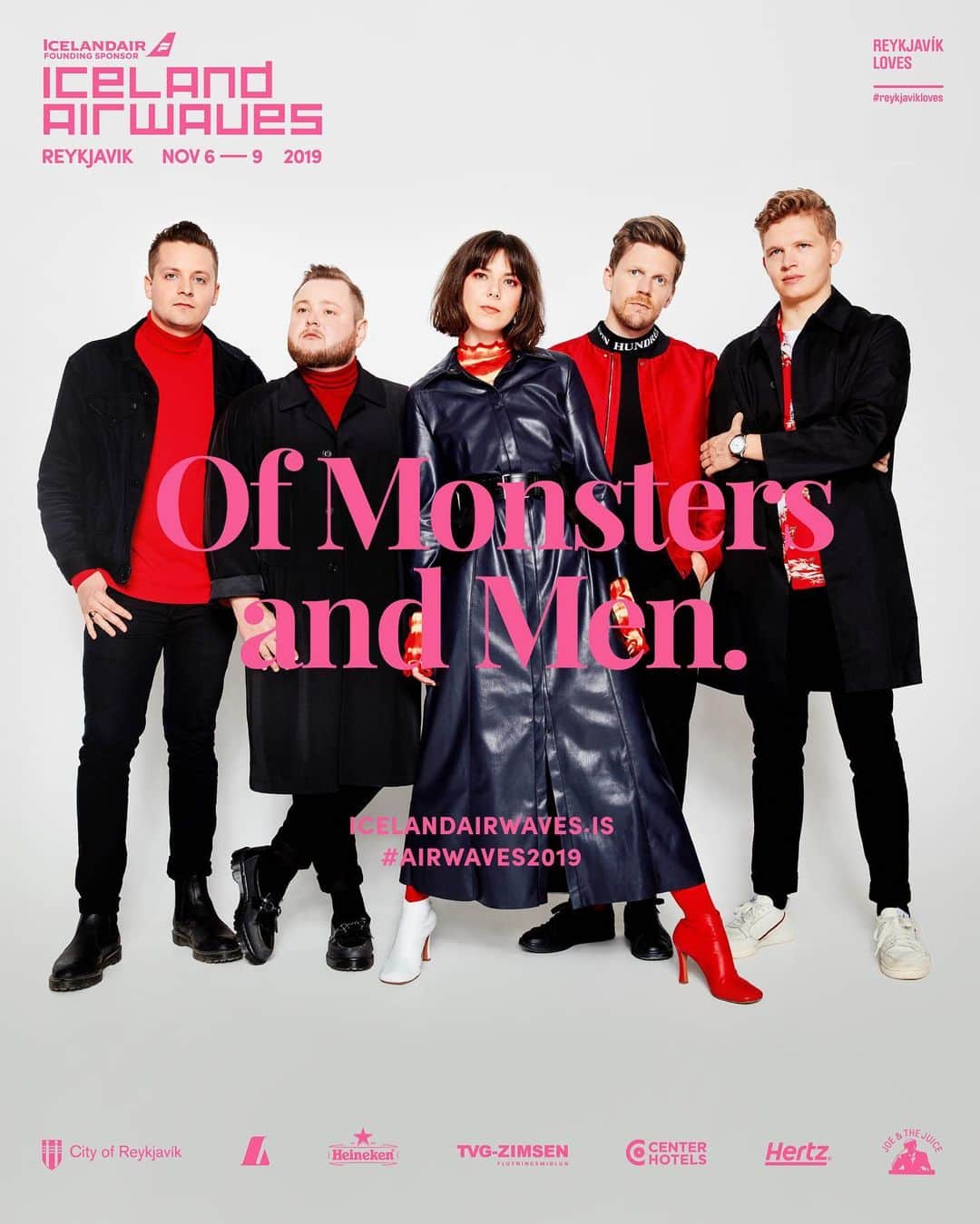 Of Monsters and Menさんのインスタグラム写真 - (Of Monsters and MenInstagram)「We can’t wait to play at home in Iceland at @IcelandAirwaves Festival in November! More info at link in story.」5月9日 19時01分 - ofmonstersandmen