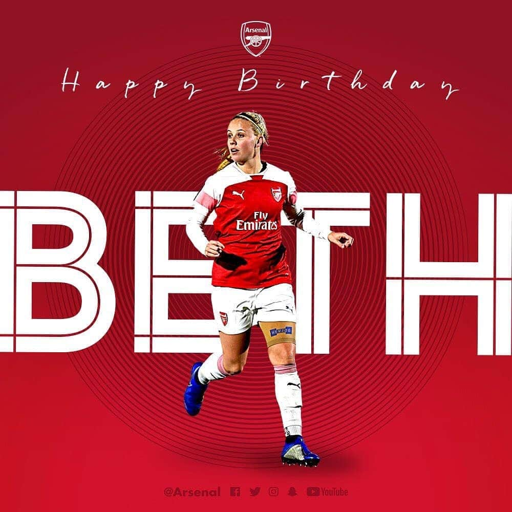 Arsenal Ladiesさんのインスタグラム写真 - (Arsenal LadiesInstagram)「Join us in wishing a very happy birthday to @bethmead_ ☺️ #WeAreTheArsenal ❤️」5月9日 19時33分 - arsenalwfc