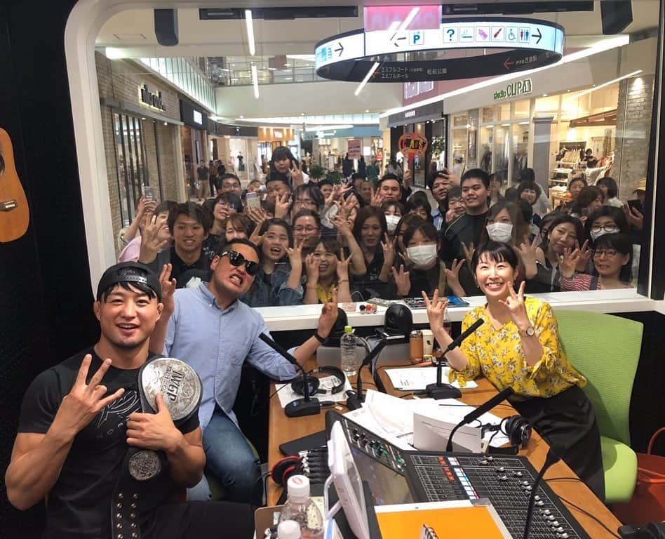 田中翔さんのインスタグラム写真 - (田中翔Instagram)「エミフル松前でラジオでした。 ありがとうございました！」5月9日 21時07分 - sho_tanaka_sho
