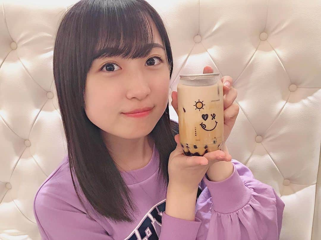 渡部愛加里さんのインスタグラム写真 - (渡部愛加里Instagram)「可愛いタピオカを飲みました ☺︎ . . .  #新大久保 #タピオカ」5月9日 21時13分 - akarin_1018