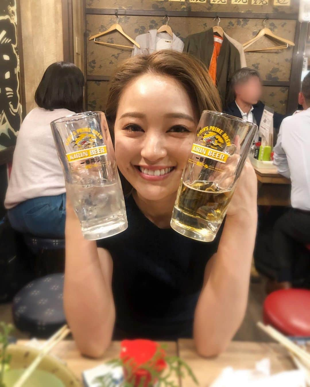 chayさんのインスタグラム写真 - (chayInstagram)「磯丸水産でやってます🍻 #ぐーうま」5月9日 21時33分 - chay1023_official