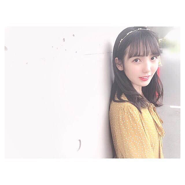 門田桃奈さんのインスタグラム写真 - (門田桃奈Instagram)「﻿ 𓃝𓃝﻿ ﻿ 黄色のワンピース🌼﻿ ﻿ ﻿ いつの日かに、着ました🙂💭﻿ ﻿  #私服 #カチューシャ #ワンピース👗  #黄色い人 #門田桃奈」5月9日 21時40分 - momopyon_7