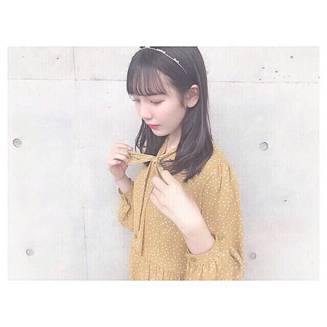 門田桃奈さんのインスタグラム写真 - (門田桃奈Instagram)「﻿ 𓃝𓃝﻿ ﻿ 黄色のワンピース🌼﻿ ﻿ ﻿ いつの日かに、着ました🙂💭﻿ ﻿  #私服 #カチューシャ #ワンピース👗  #黄色い人 #門田桃奈」5月9日 21時40分 - momopyon_7