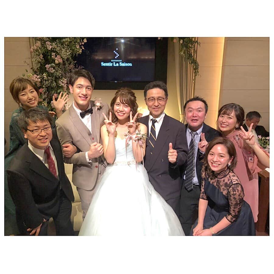 木村愛里さんのインスタグラム写真 - (木村愛里Instagram)「⋆ はるかいみ結婚式🤵👰❤️ ㅤㅤㅤㅤㅤㅤㅤㅤㅤㅤㅤㅤㅤ 思い出しただけで泣けてくる。 4回くらい泣いた。。 こんなに可愛い夫婦いるだろうか。 私にとっては同僚で仲間で 友人でもあり可愛い後輩。 ㅤㅤㅤㅤㅤㅤㅤㅤㅤㅤㅤㅤㅤ ２人の愛が沢山つまった素晴らしい式だったの。 ...また涙でてくるっ ㅤㅤㅤㅤㅤㅤㅤㅤㅤㅤㅤㅤㅤ 晴香ちゃんのプリンセスの お部屋に招待してくれて ありがとう❤️😆 ㅤㅤㅤㅤㅤㅤㅤㅤㅤㅤㅤㅤㅤ 素敵な空間でした。 ㅤㅤㅤㅤㅤㅤㅤㅤㅤㅤㅤㅤㅤ ㅤㅤㅤㅤㅤㅤㅤㅤㅤㅤㅤㅤㅤ 1枚目➡︎可愛い２人 2枚目➡︎カイミの絶妙な表情 3枚目➡︎チームイチモニ 4枚目➡︎チームイチモニ 5枚目➡︎ドンクモデルさんに混ぜてもらう(照) 6枚目➡︎アイディアいっぱいの会場 ㅤㅤㅤㅤㅤㅤㅤㅤㅤㅤㅤㅤㅤ ㅤㅤㅤㅤㅤㅤㅤㅤㅤㅤㅤㅤㅤ Happyを ありがとう❤️ これからもSuper Happyを❤️❤️ ㅤㅤㅤㅤㅤㅤㅤㅤㅤㅤㅤㅤㅤ ㅤㅤㅤㅤㅤㅤㅤㅤㅤㅤㅤㅤㅤ #はるかいみ #はるかいみウェディング #センティールラセゾン中島公園  #ウェディング #可愛い夫婦 #ありがとう #HAPPY #🤵👰 ❤️❤️❤️❤️」5月9日 21時44分 - airi_official