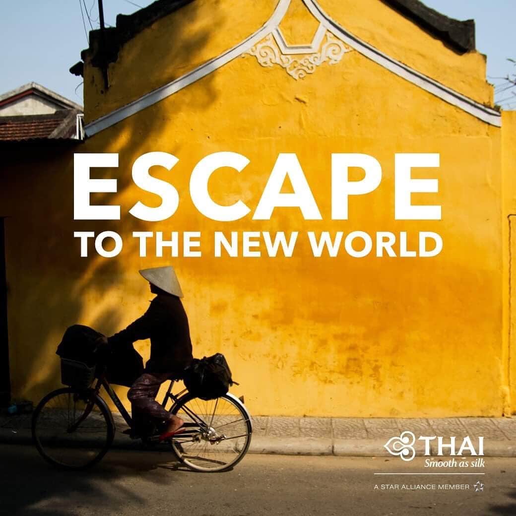 タイ航空さんのインスタグラム写真 - (タイ航空Instagram)「Escape to where your heart leads you in Vietnam. Fly smooth as silk with THAI. #ThaiAirways #Vietnam #FlyTHAItoVietnam」5月9日 21時44分 - thaiairways