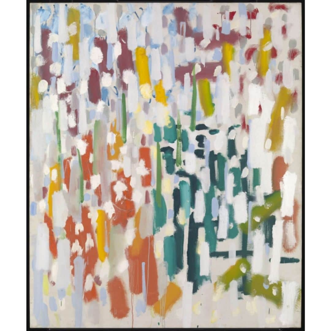 テート・ギャラリーさんのインスタグラム写真 - (テート・ギャラリーInstagram)「#TateWeather: Patrick Heron produced this vibrant oil painting in May 1956, inspired he said by 'the extraordinary effervescence of flowering azaleas which were erupting all over the garden'. ⠀⠀⠀⠀⠀⠀⠀ See the painting on display @tatestives, just a few miles away from the artist's Cornish garden of 1956.」5月9日 22時11分 - tate