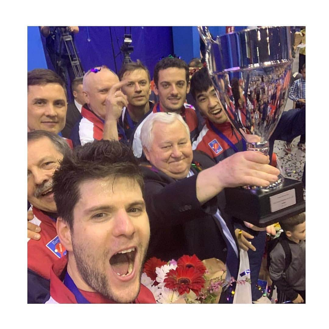 マルコス・フレイタスさんのインスタグラム写真 - (マルコス・フレイタスInstagram)「Champions League Winners!! Amazing final and Great team work through out all the season. I'm happy to have won the first tittle with my new club @fakel_gazprom and i look forward to play the russian league play offs later this month. 🏓🏆🥇」5月9日 22時55分 - marcosfreitaspt