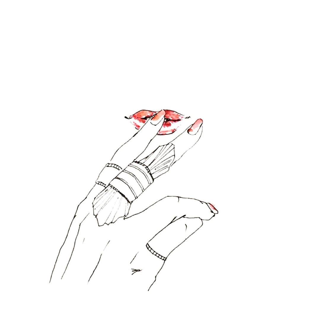 池田彩夏さんのインスタグラム写真 - (池田彩夏Instagram)「#落書き #lip #pink #illustration #ayaka_illustration」5月9日 23時19分 - __ayaka__83