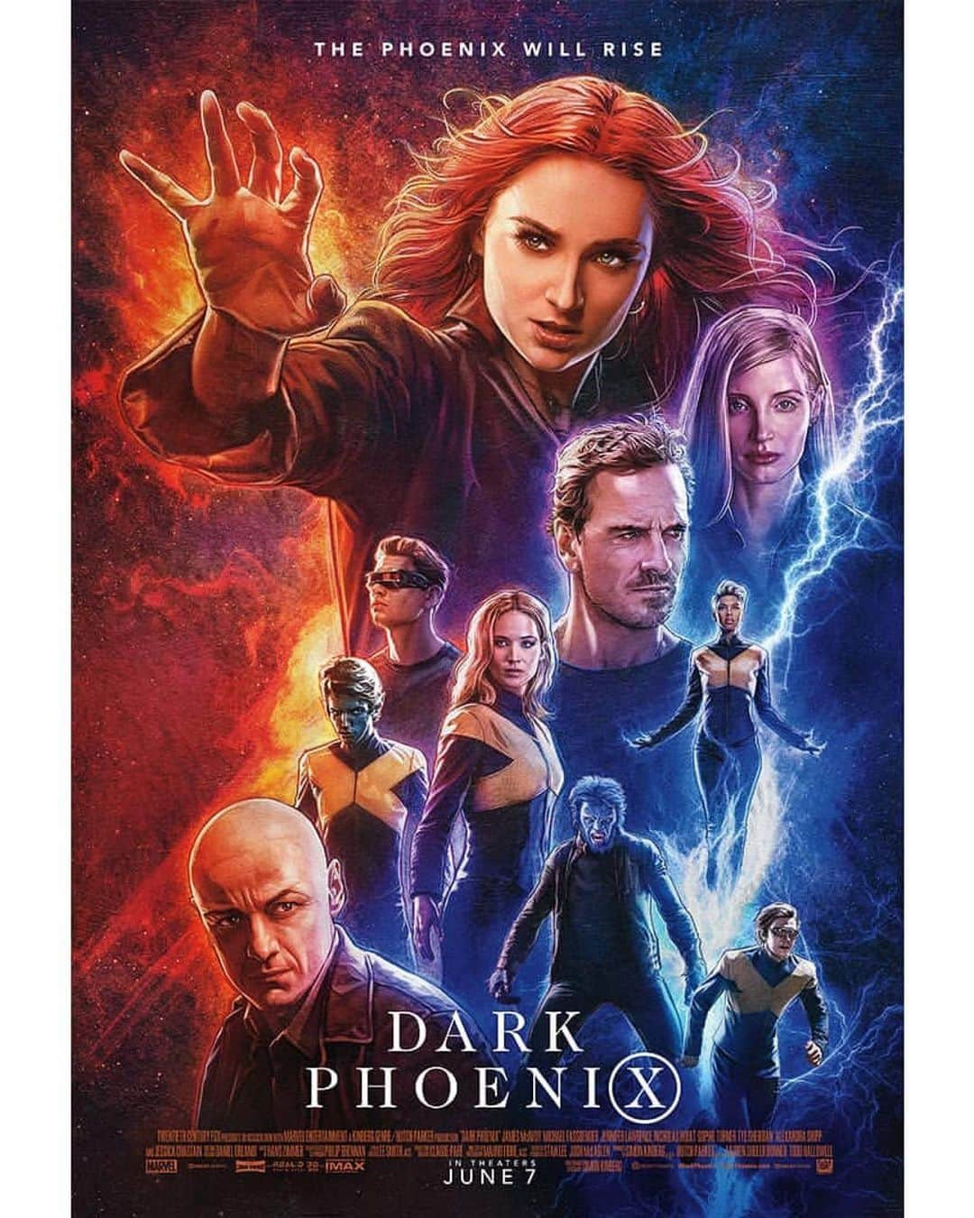 Walt Disney Studiosさんのインスタグラム写真 - (Walt Disney StudiosInstagram)「Check out this brand new #DarkPhoenix poster and tune in on #XMenDay, Monday May 13th for exclusive content, special events, and fun surprises.」5月9日 23時22分 - disneystudios