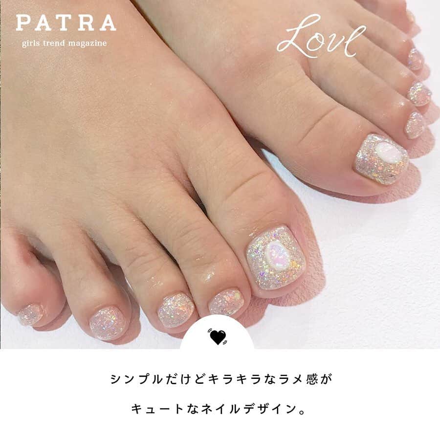 PATRA magazineさんのインスタグラム写真 - (PATRA magazineInstagram)「5/8♡スワイプしてね👉「そろそろ意識したいフットネイル」 . せっかく可愛いサンダルを履いても、足の爪がボロボロだったら可愛さも半減。 キュートなネイルデザインを参考にして♡ . Thank you 🌹 @rii_maru / @yuyukmt @akiho.lovl / @n._salon . 今女の子の中で流行っているコトやITEMがあればPATRAをタグ付けして教えてね❤︎ 皆さんのすてきな投稿をぜひ紹介させてください！ . . #PATRA #お洒落さんと繋がりたい #おしゃれさんと繋がりたい #girly #ネイル #ネイルデザイン #フットネイル #ジェルネイル #ニュアンス #トレンド #アシンメトリー #カラー #春 #サンダル #スプリング」5月10日 10時31分 - patra__jp