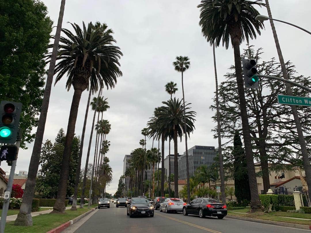 リアム・カニンガムさんのインスタグラム写真 - (リアム・カニンガムInstagram)「Grey skies in Beverly Hills. Still pretty!」5月10日 10時34分 - liamcunningham1