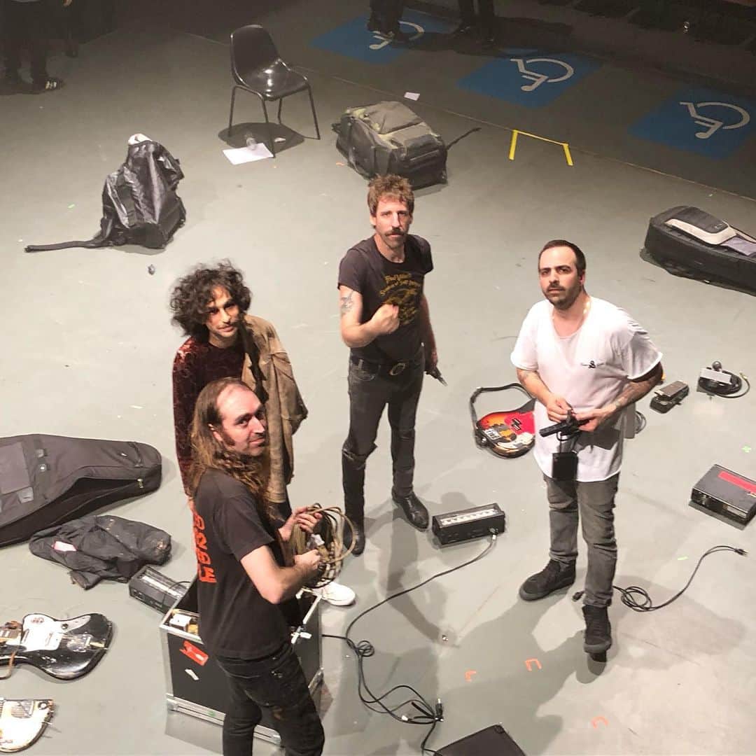 A Place to Bury Strangersのインスタグラム：「Packing up @centroculturalsp」