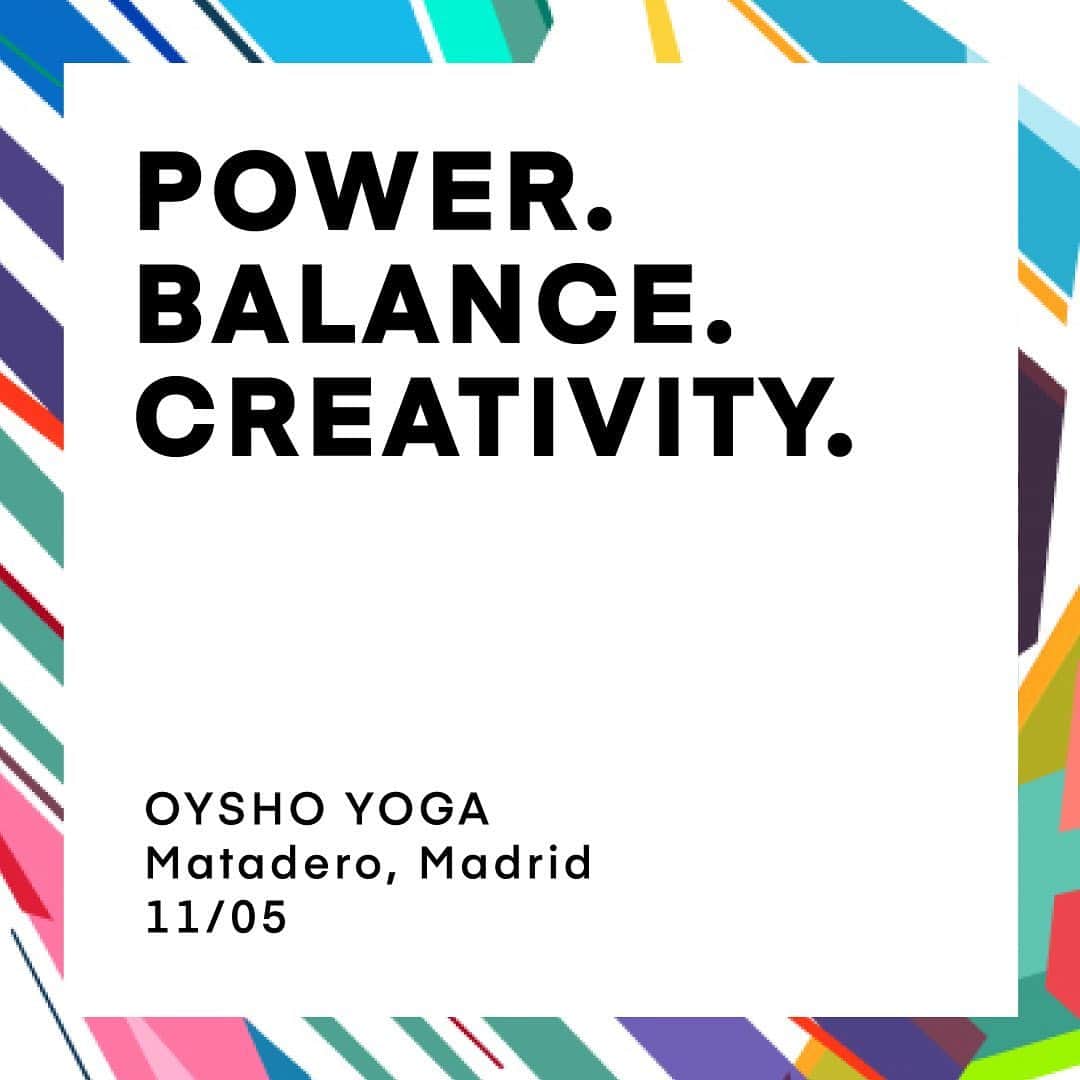Oyshoさんのインスタグラム写真 - (OyshoInstagram)「You wanna be there. | @oysho_sport with @aria.official & @kenor1 in #Madrid #OyshoYoga  See more at @oysho_sport」5月10日 2時34分 - oysho