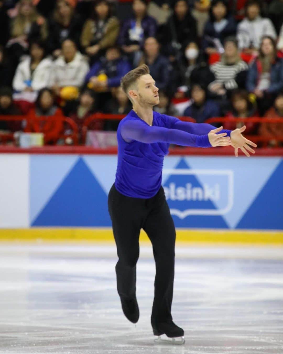 Phil Harrisさんのインスタグラム写真 - (Phil HarrisInstagram)「#Throwback to the Grand Prix in #Helsinki last year that gave me the opportunity to perform with my own choreography, making it that little bit more special 🙌🏼✨⛸ #Photography by David W. Carmichael 📸 http://davecskatingphoto.com/ . . . @oniceperspectives @theicecapture @dancingonice @planeticeuk @mkblades #athlete #performance #performer #artist #art #choreography #choreographer #proud #special #iceskater #iceskating #figureskater #figureskating #love #life #passion #jacksonfamily #discover #instapic #photooftheday #discover #tbt #thursday #throwbackthursday #thursdayvibes」5月10日 3時55分 - phil1harris