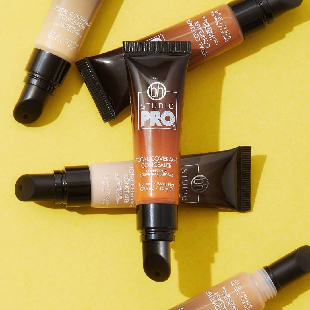 BH Cosmeticsさんのインスタグラム写真 - (BH CosmeticsInstagram)「Brighten, correct, and sculpt with all the coverage you need from our Studio Pro Total Coverage Concealer. ✨ Link in bio to shop. #bhcosmetics #crueltyfreebeauty #crueltyfreemakeup」5月10日 4時00分 - bhcosmetics