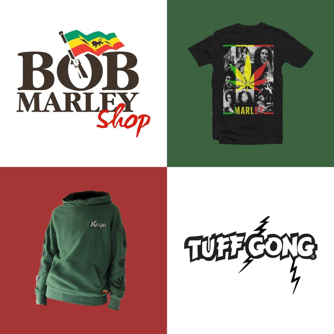 ボブ・マーリーさんのインスタグラム写真 - (ボブ・マーリーInstagram)「Revolutionary fashion.... ✊🏽👕🔥 Head to shopmarley.com (link in bio) for official #bobmarley merch, and click the TUFF GONG COLLECTIVE tab from the menu to check our newly-launched limited edition capsule collabs! . #shopmarley #tuffgongcollective #marley #ziggymarley #bobmarley #cedellamarley」5月10日 4時00分 - bobmarley