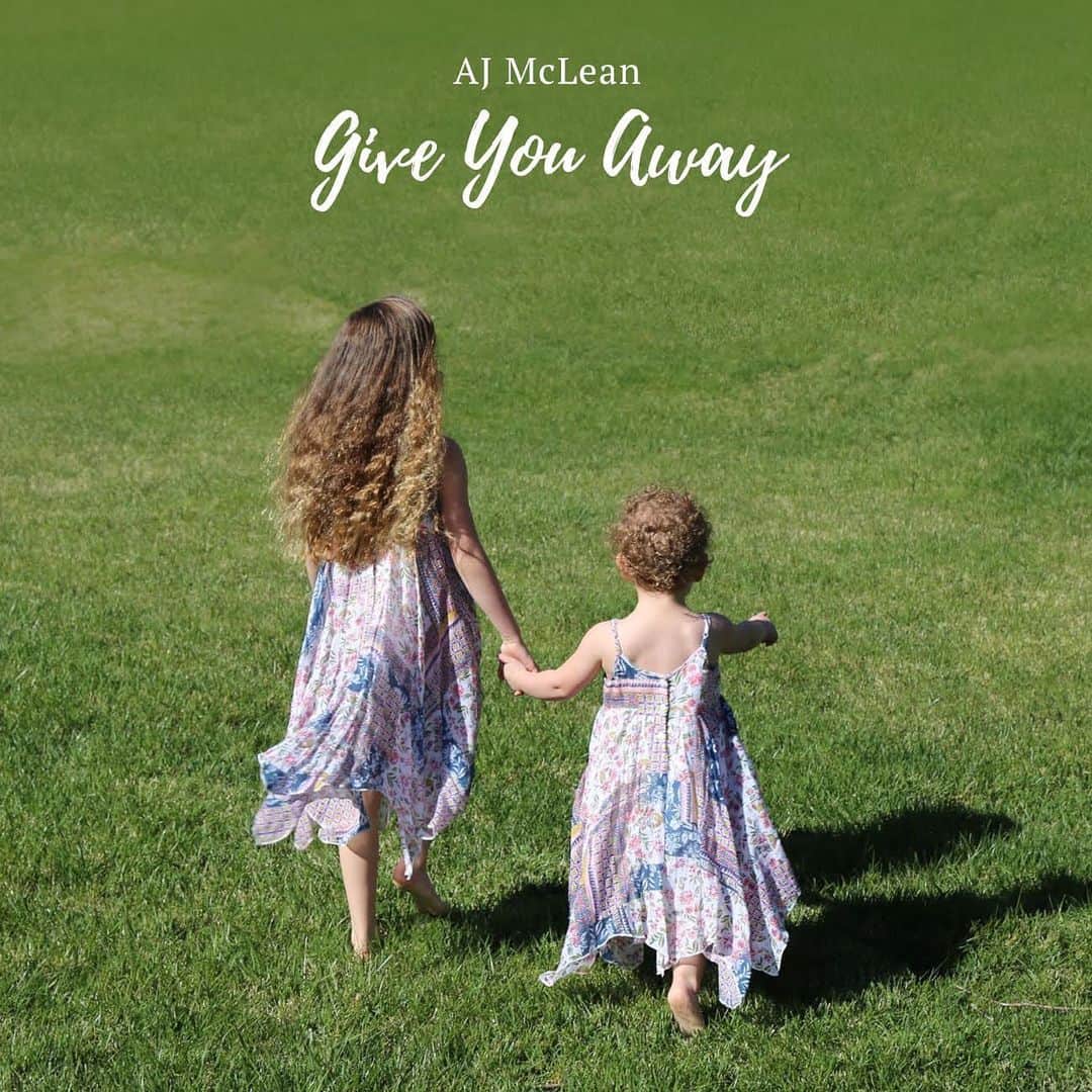 A.J.のインスタグラム：「Give You Away officially coming tonight. It means so much to me to have a song about my girls I can never get through this one live without losing it.」