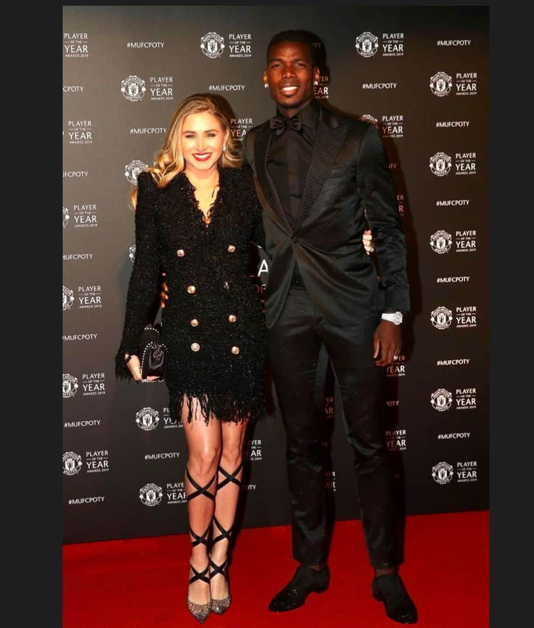 ポール・ポグバさんのインスタグラム写真 - (ポール・ポグバInstagram)「@manchesterunited players awards with Mrs @zulaypogba」5月10日 5時17分 - paulpogba