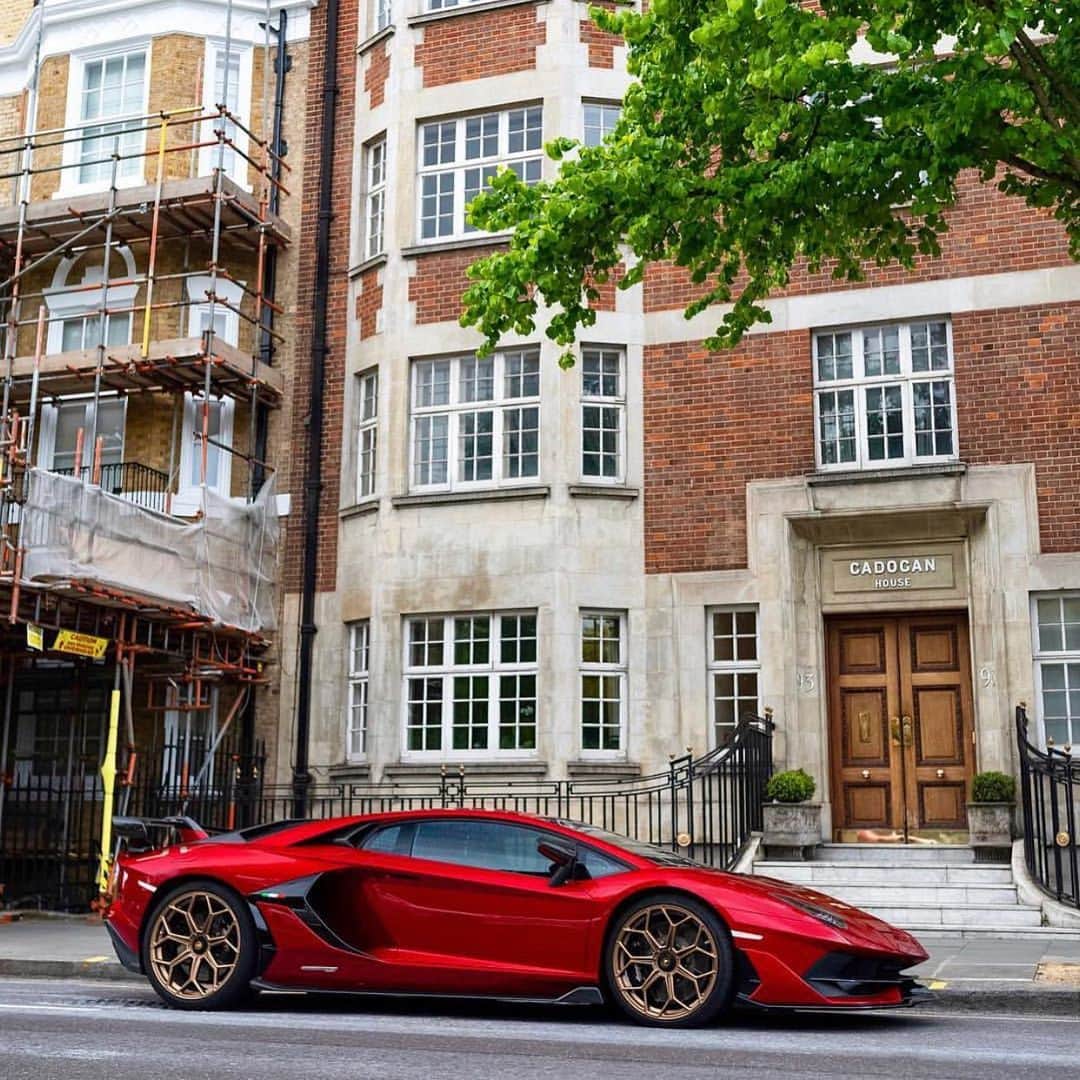 CarsWithoutLimitsさんのインスタグラム写真 - (CarsWithoutLimitsInstagram)「Love the spec on this SVJ ❤️ Photo @jmesupercars  #carswithoutlimits #lamborghini #aventador #svj #lambo #toronto」5月10日 6時23分 - carswithoutlimits