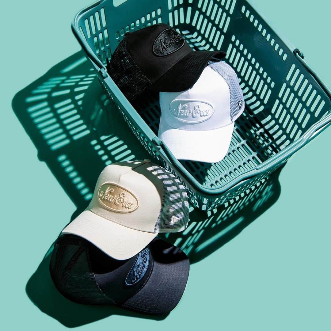 のインスタグラム：「#NewEra #ニューエラ #NewEraJapan #9FORTYAFrameTrucker #OvalLogo」