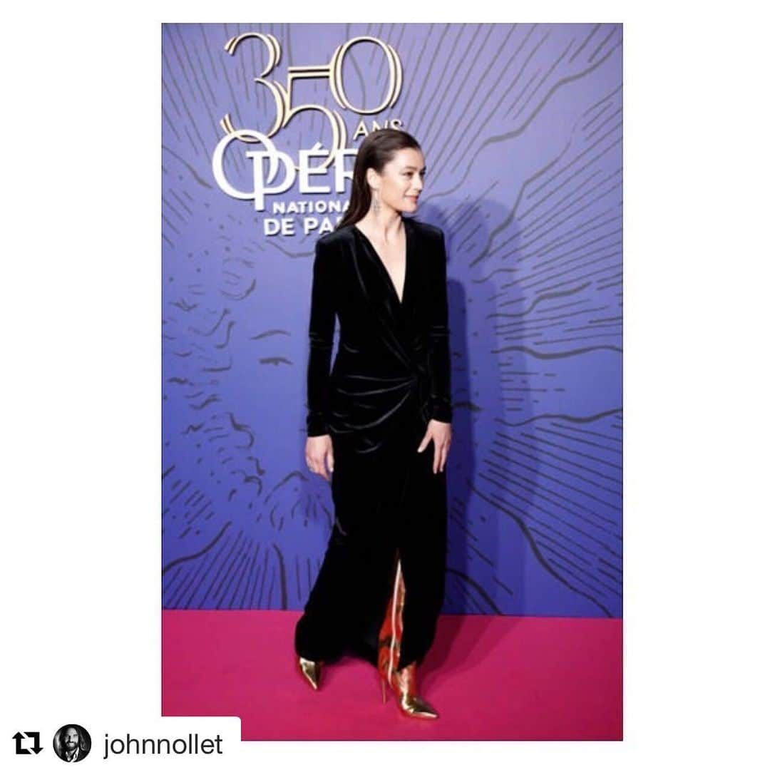 オーレリー・デュポンさんのインスタグラム写真 - (オーレリー・デュポンInstagram)「About last night, 350 ans de l’Opera de Paris @alexandrevauthier bijoux @boucheron @matthieupoirierlauvin hair @johnnollet ❤️ make up @celine_planchenault」5月10日 7時30分 - aurelie__dupont