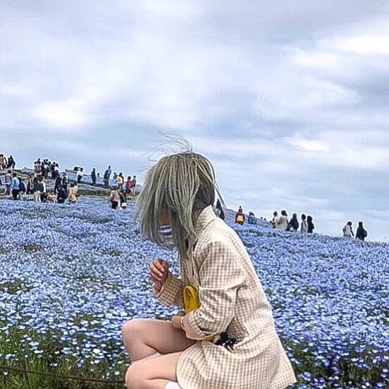 原涼香のインスタグラム：「ㅤㅤㅤㅤㅤㅤㅤㅤㅤㅤㅤㅤㅤ 💠💠」