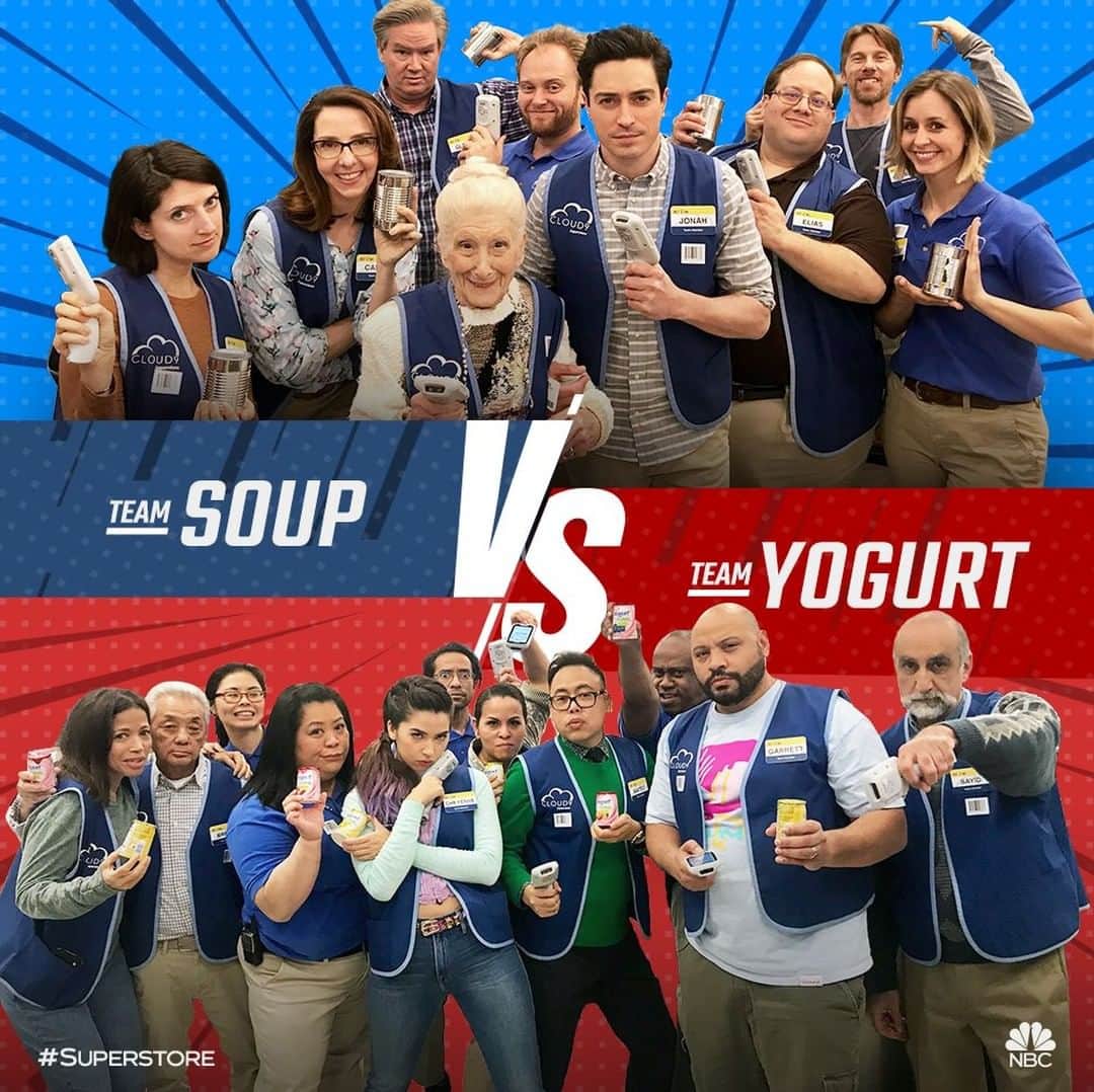 コルトン・ダンさんのインスタグラム写真 - (コルトン・ダンInstagram)「Are you team #Soup or #Yogurt? ⠀ #Superstore」5月10日 8時00分 - captdope