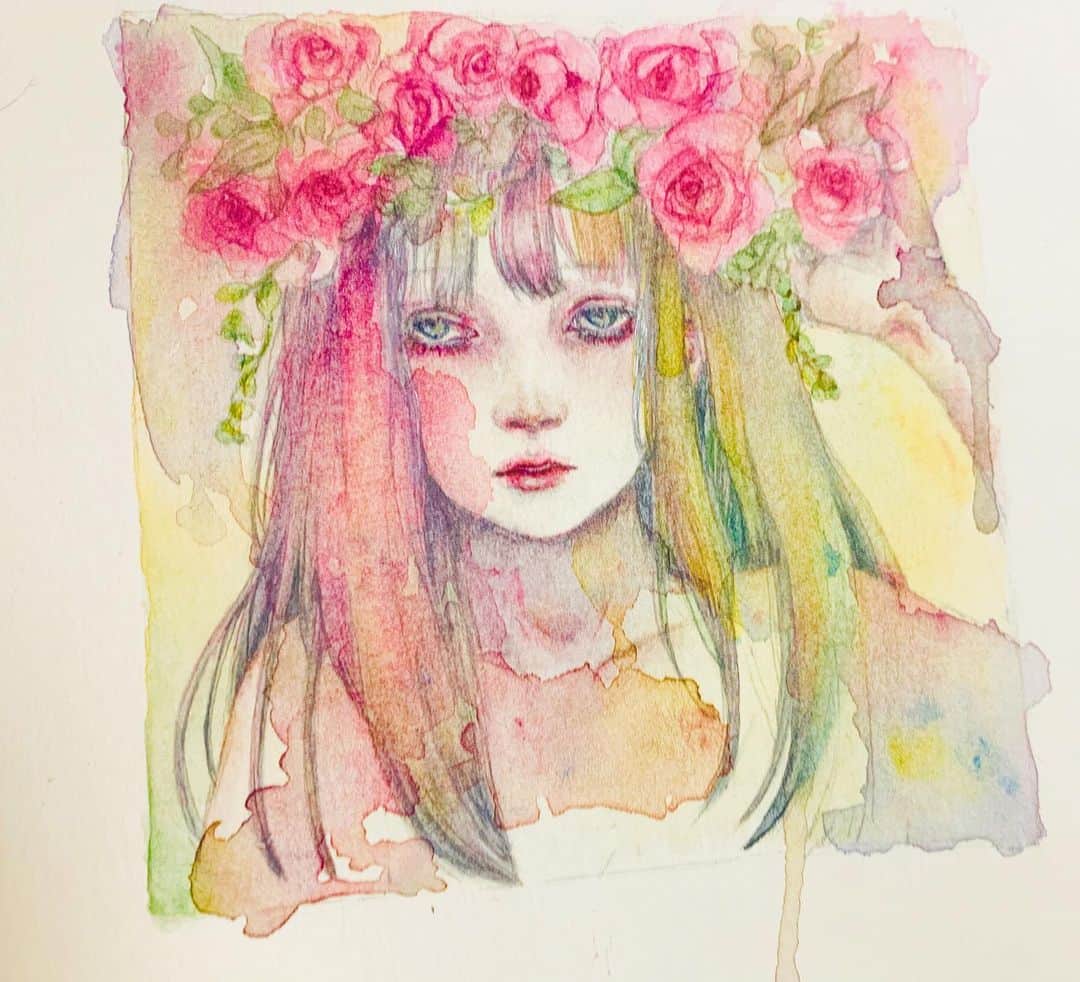 たなかあずささんのインスタグラム写真 - (たなかあずさInstagram)「#illustration#illustrator#design#drawing#artist#painting#watercolor#sketch#pencil#digitalart#art#artwork#illustrator#illustration #drawing #paiter#イラスト#水彩画 #drawing #スケッチ#絵描きさんと繋がりたい #絵#アーティスト#ライブペイント#JAPAN#artworks#tattoo#タトゥーシール#タトゥー#tattooseal#鉛筆画#ドローイング」5月10日 19時36分 - azaza0727