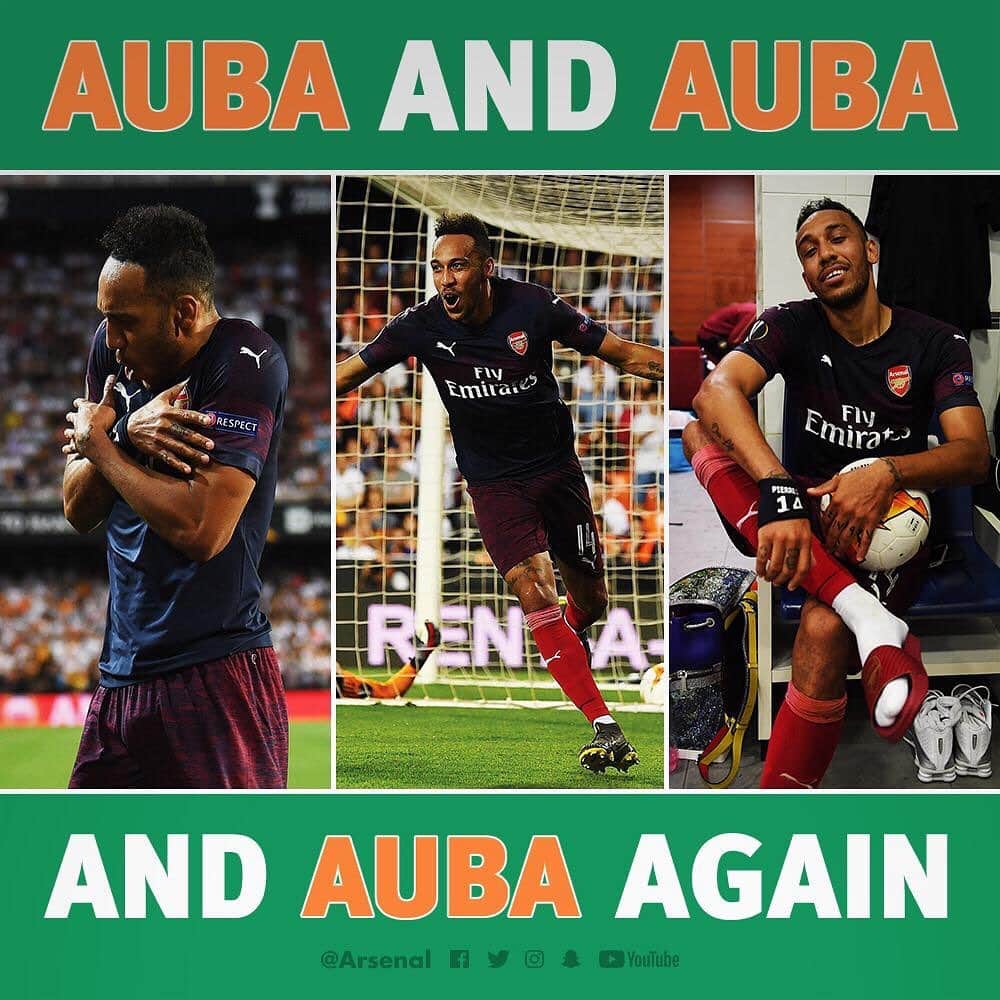 アーセナルFCさんのインスタグラム写真 - (アーセナルFCInstagram)「🔄 Auba and Auba and Auba again... 🔄 #afc #arsenal #arsenalfc #aubameyang #africa」5月10日 19時46分 - arsenal