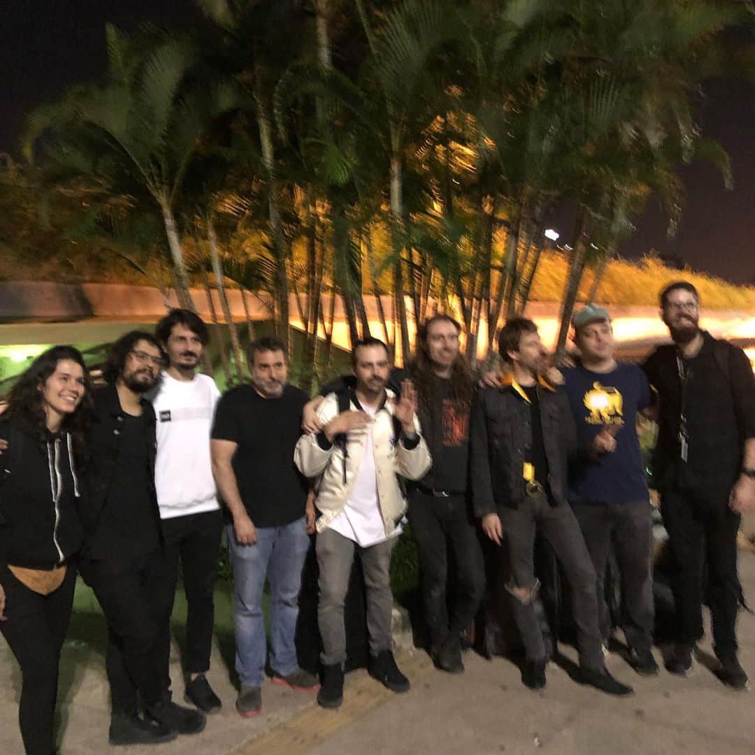 A Place to Bury Strangersさんのインスタグラム写真 - (A Place to Bury StrangersInstagram)「Thanks so much to the amazing people of Brazil, Fernando & Rafael of @balaclavarecords and @centroculturalsp for your warmth and hospitality. We hope to see you all again soon. Off to Chile 🇨🇱 #aplacetoburystrangers #brazil #saopaulo #aptbs」5月10日 20時11分 - aptbs