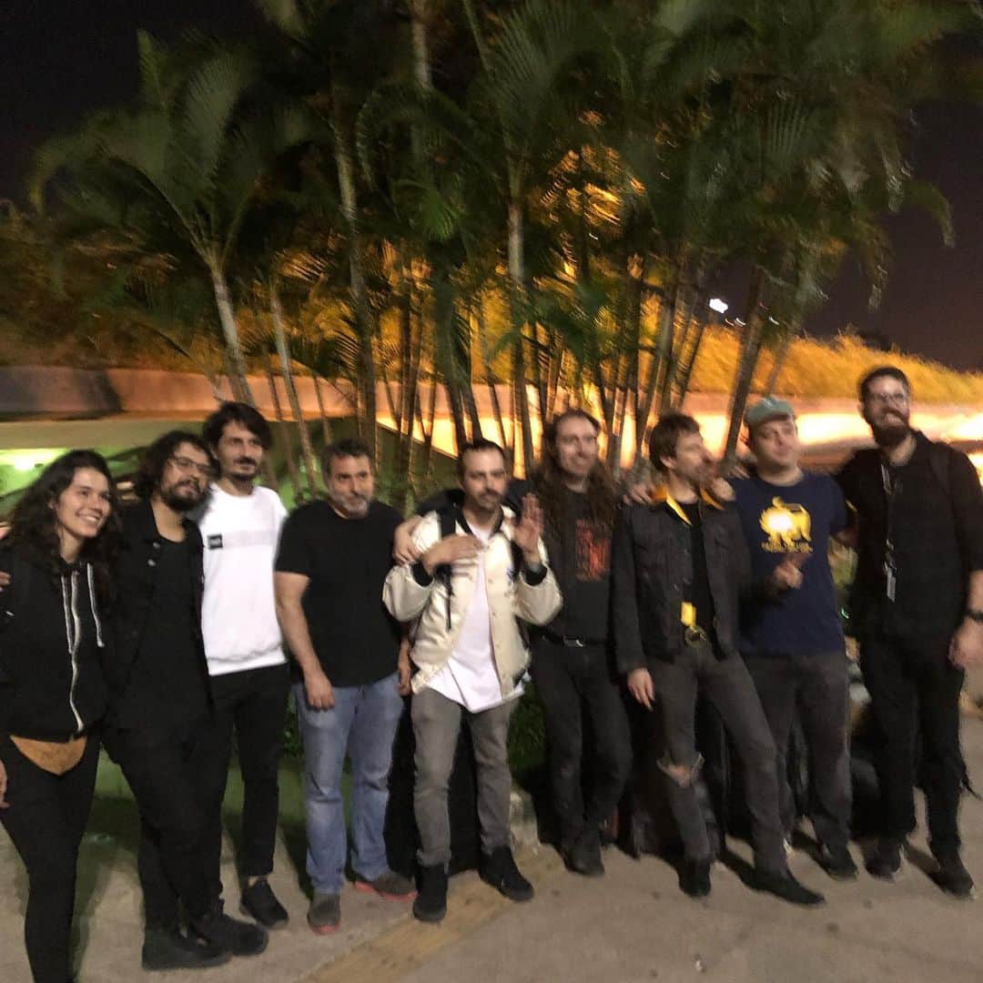 A Place to Bury Strangersのインスタグラム：「Thanks so much to the amazing people of Brazil, Fernando & Rafael of @balaclavarecords and @centroculturalsp for your warmth and hospitality. We hope to see you all again soon. Off to Chile 🇨🇱 #aplacetoburystrangers #brazil #saopaulo #aptbs」
