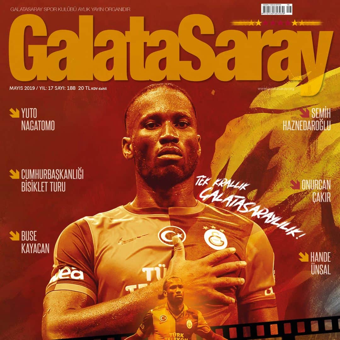 ガラタサライSKさんのインスタグラム写真 - (ガラタサライSKInstagram)「Galatasaray Dergisi’nin 188. sayısı raflardaki yerini aldı. Galatasaray Dergisi’ne 0212 564 1905 numaralı telefonu arayarak abone olabilirsiniz.」5月10日 20時20分 - galatasaray