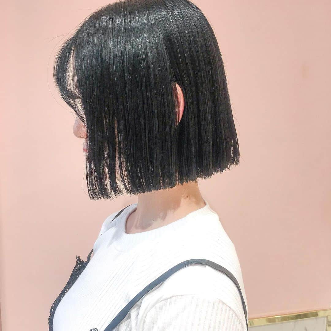 原涼香のインスタグラム：「ㅤㅤㅤㅤㅤㅤㅤㅤㅤㅤㅤㅤㅤ #태슬컷 巻かなくてもかわいい タッセルボブです🇰🇷💓 ㅤㅤㅤㅤㅤㅤㅤㅤㅤㅤㅤㅤㅤ」