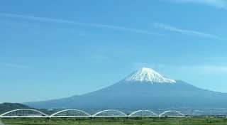 馬場典子さんのインスタグラム写真 - (馬場典子Instagram)「今日の#富士山 も綺麗でした」5月10日 12時10分 - baba_channel