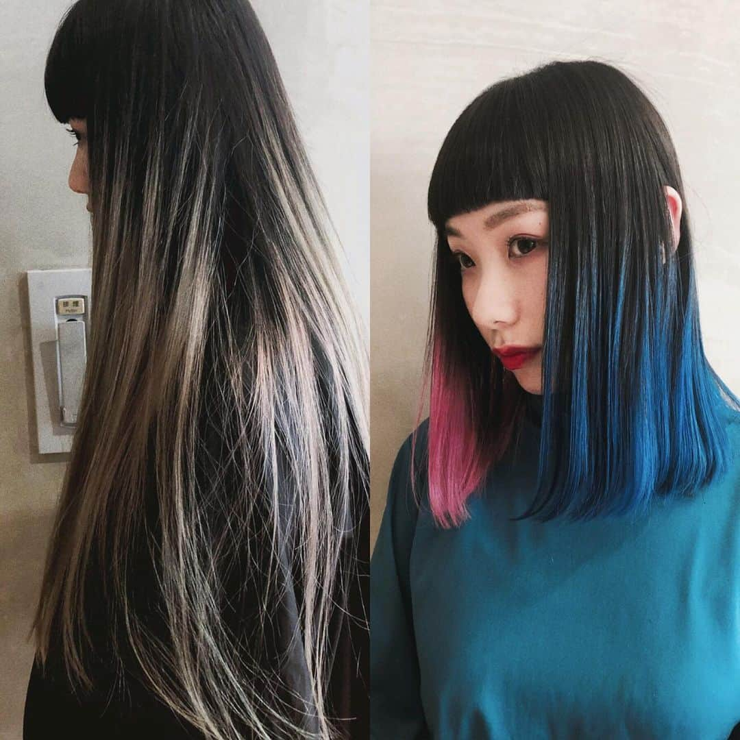 相羽瑠奈さんのインスタグラム写真 - (相羽瑠奈Instagram)「💇🏻‍♀️ Before ▶︎ After 🐨🐽🦋 洗うのと乾かすのがラクでにやけた、、、🚿 前の投稿、たくさん反応もらって嬉しすぎる！ いいねとコメントありがとう！😇」5月10日 12時33分 - rone.runa