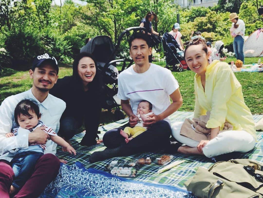 のインスタグラム：「#gw2019  #picnic 🍀」