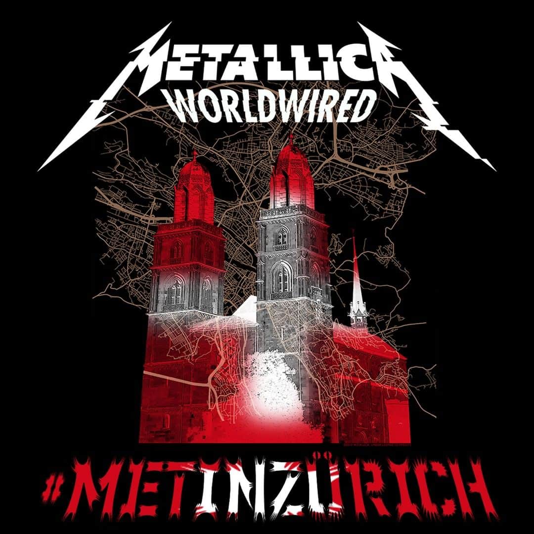 メタリカさんのインスタグラム写真 - (メタリカInstagram)「Zürich! Coming down to the show tonight at Letzigrund? Use the hashtag #MetInZurich and your posts may be featured on Metallica.com!」5月10日 14時00分 - metallica