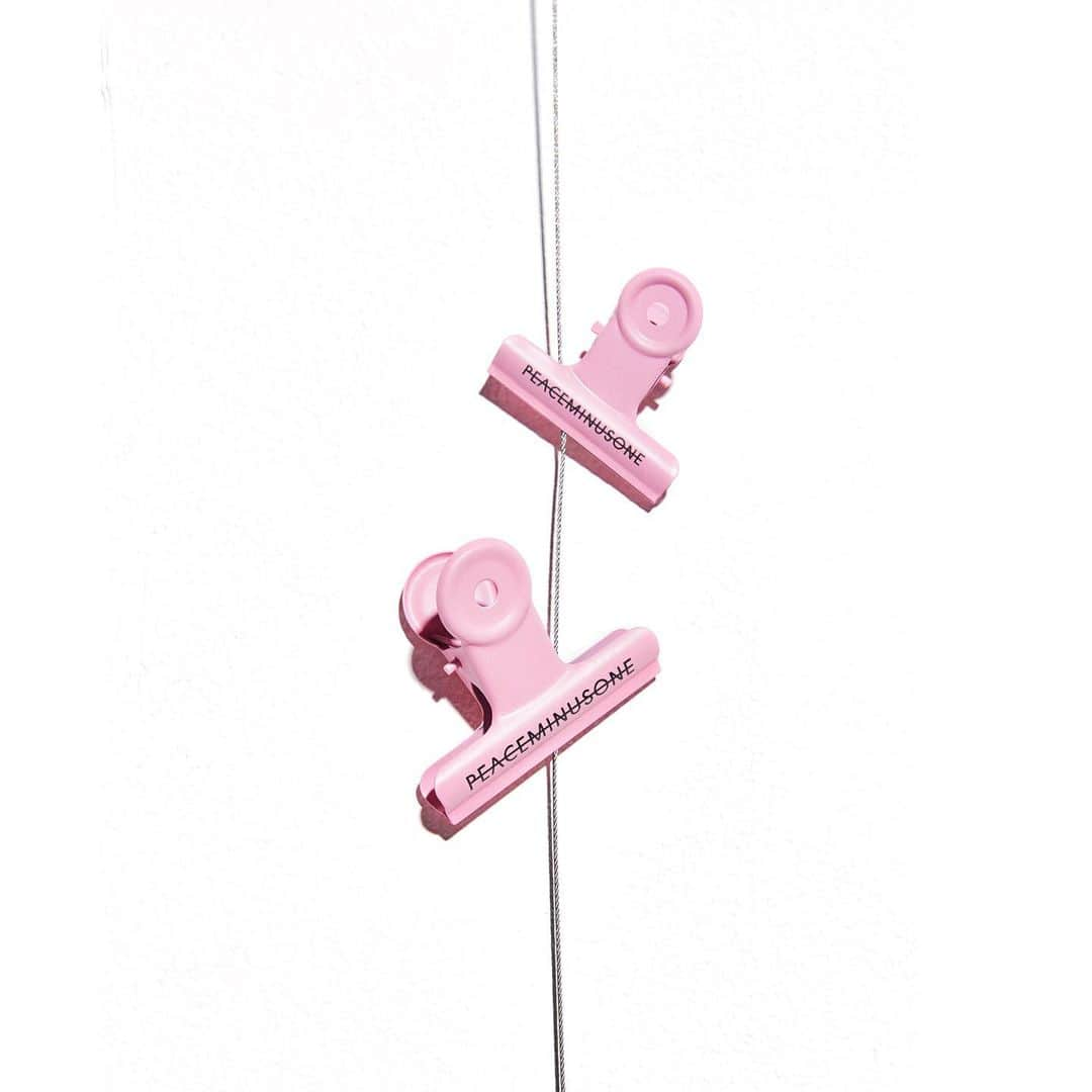 PEACEMINUSONEさんのインスタグラム写真 - (PEACEMINUSONEInstagram)「PMO®➖BULLDOG CLIP (BABY PINK)」5月10日 14時31分 - peaceminusonedotcom