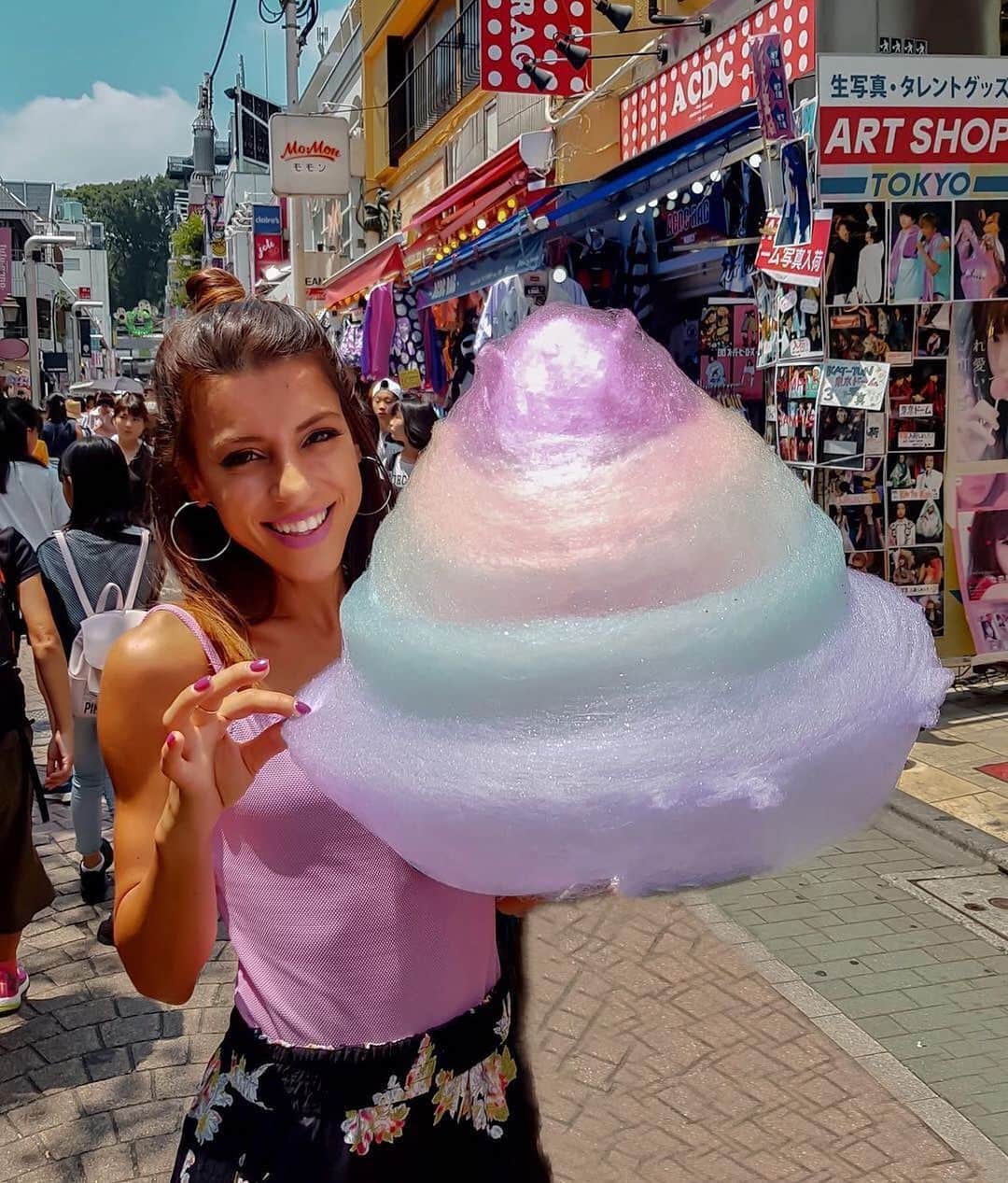 TOTTI CANDY FACTORYのインスタグラム：「Thank you for coming!! ご来店ありがとうございます！！ Photo by: @i_clairie_  #repost#cottoncandy#instagood」