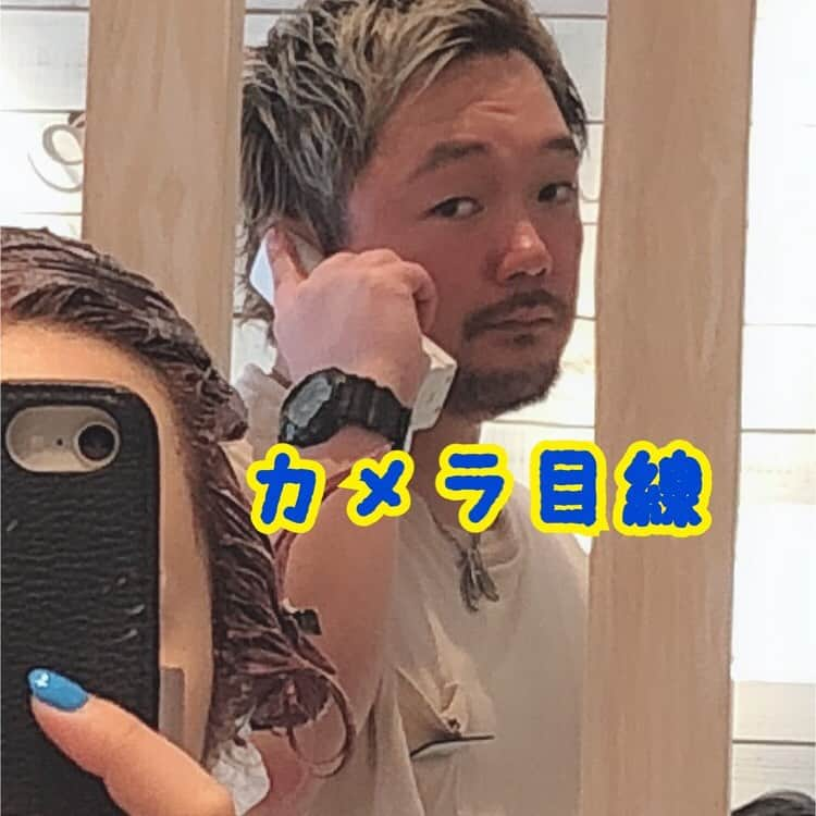 たかはしゆいさんのインスタグラム写真 - (たかはしゆいInstagram)「・ 🤣🤣🤣 ・ #カラー中  #気づいたらカメラ目線  #arigateomotesando」5月10日 14時56分 - t.yuirin