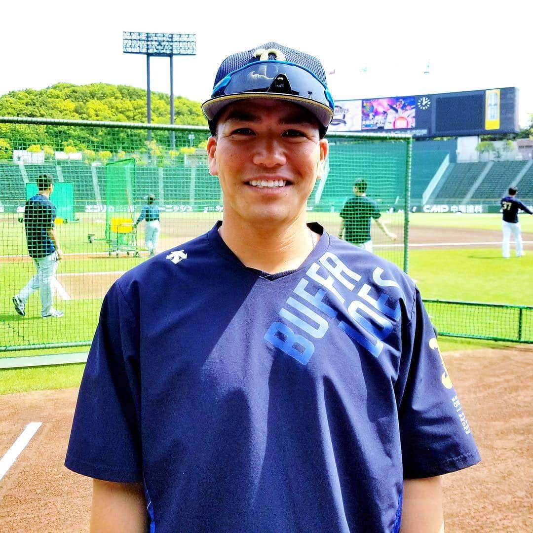 オリックス・バファローズさんのインスタグラム写真 - (オリックス・バファローズInstagram)「#高城俊人 #本日合流 #元気印 #ほっと神戸 #快晴 #BeAggressive #超攻撃型 #Bs2019 #buffaloes #baseball #ORIX #プロ野球」5月10日 16時46分 - orix_buffaloes