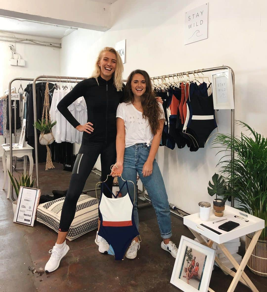 Zanna Van Dijkさんのインスタグラム写真 - (Zanna Van DijkInstagram)「Our first official trade show! 🥳 Our baby brand @staywildswim has a stand at @balance_festival this year, which is so exciting!👙 To think that our company was started just over a year ago and only has two employees - @natalieglaze and I - it’s crazy to how far Stay Wild has come 🌊 If you’re around this weekend, pop along to our stand and say hello! 👋🏼 We have stock from both swimwear collections - all made my regenerated ocean plastic - as well as our Be A Force of Nature tees crafted from organic cotton. All ethical, sustainable and beautiful ♻️🌎 Woohoo! 🌊💙 #staywildswim #balancefestival #sustainableswimwear #ethicalswimwear #oceanoplastic #marineplastic #econyl #slowfashion #ecofashion #startuplife」5月10日 17時43分 - zannavandijk