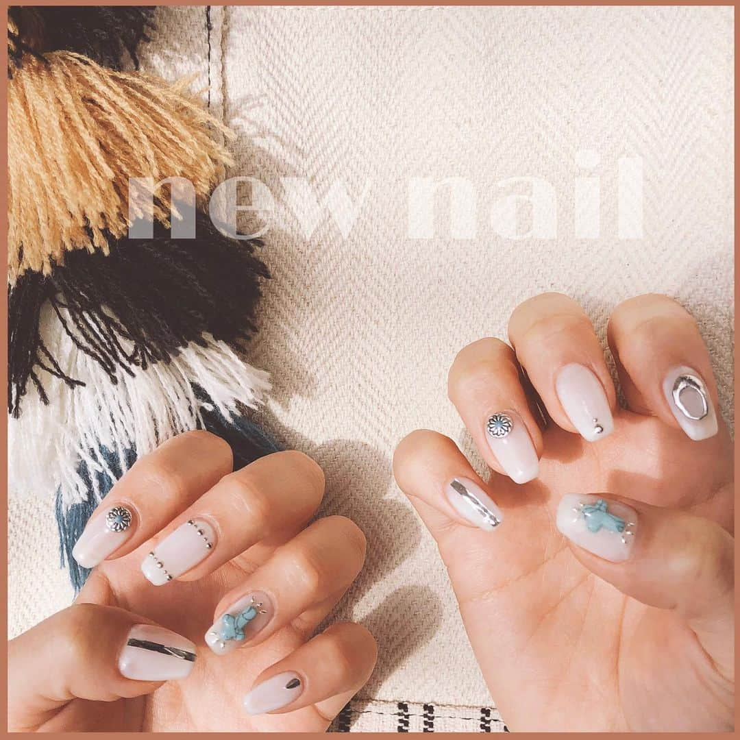 白川樹奈さんのインスタグラム写真 - (白川樹奈Instagram)「♡ _  _  new nail❤️ _  _  今回もスクエア😍  _  聖奈におまかせしたけど、 可愛すぎるやろ😭💕 _  _  @seina_1210  いつもありがとう😍🙏❤️ _  _ ♡  #nails #nailsofinstagram  #newnail  #nail  #outfit #ootd #ottd #サロモ #サロンモデル #撮影  #self #hair #make #instagood #happy #day #love #me #lol #girl #girls #makeup」5月10日 18時00分 - juna.s2