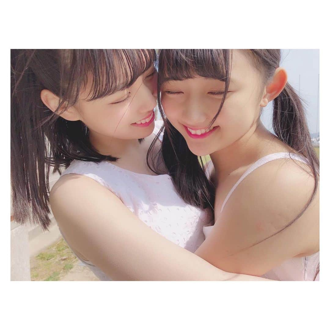 岩田陽菜さんのインスタグラム写真 - (岩田陽菜Instagram)「BOMB6月号発売中です🐥💓🐰﻿ ﻿ #たまぴよ グラビア見てね〜〜💕﻿ ﻿ #夏 と #青春 を感じれますよ！！🏖✨﻿ ﻿ ﻿ #STU48 #BOMB #岩田陽菜 #門脇実優菜﻿ #白ワンピ #ツインテール﻿ ﻿ #仲良し #みゆちゃんすきすきなそなそ 💓💓💓」5月10日 18時14分 - hina_naso_stu48