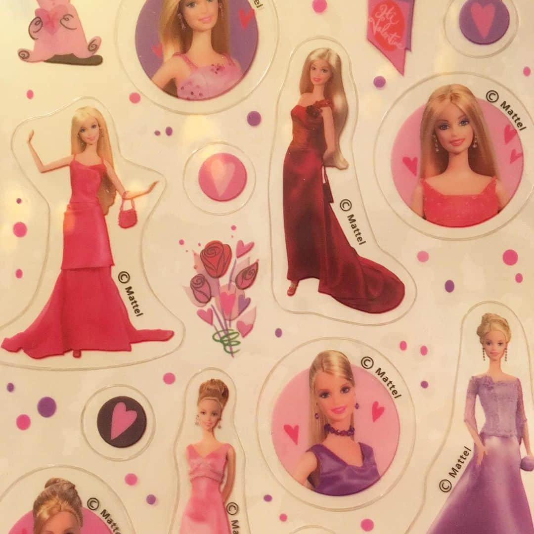 おもちゃやSPIRALさんのインスタグラム写真 - (おもちゃやSPIRALInstagram)「2004 Barbie Sticker 入荷しました！」5月10日 18時39分 - spiral_toy