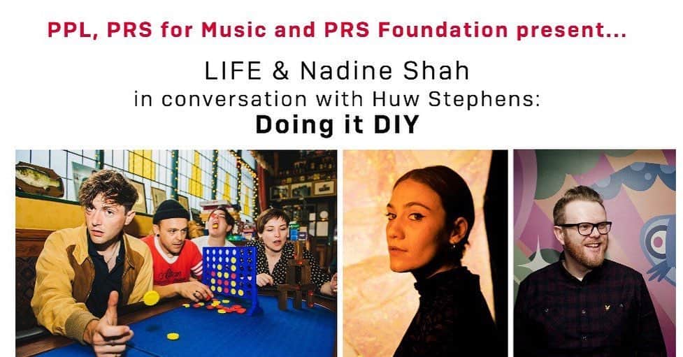 PRS for Musicさんのインスタグラム写真 - (PRS for MusicInstagram)「At #TGE19  Join us on today at Noblesse Suite, Jury's Inn at 12pm where we'll be joined by @lifeband & @nadineshah to discuss 'Doing it DIY' with @huwstephensdj」5月10日 18時39分 - prsformusic