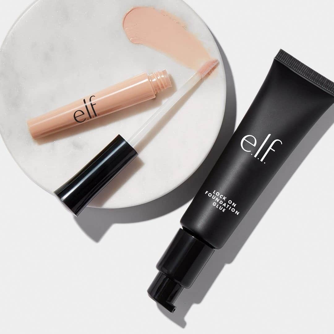 e.l.f.さんのインスタグラム写真 - (e.l.f.Instagram)「The Lock On Foundation Glue & Eyelid Primer - your makeup BFFs that won’t let you down when you need your full face beat to last all day. 🤩 #elfcosmetics #crueltyfree #vegan」5月11日 6時06分 - elfcosmetics